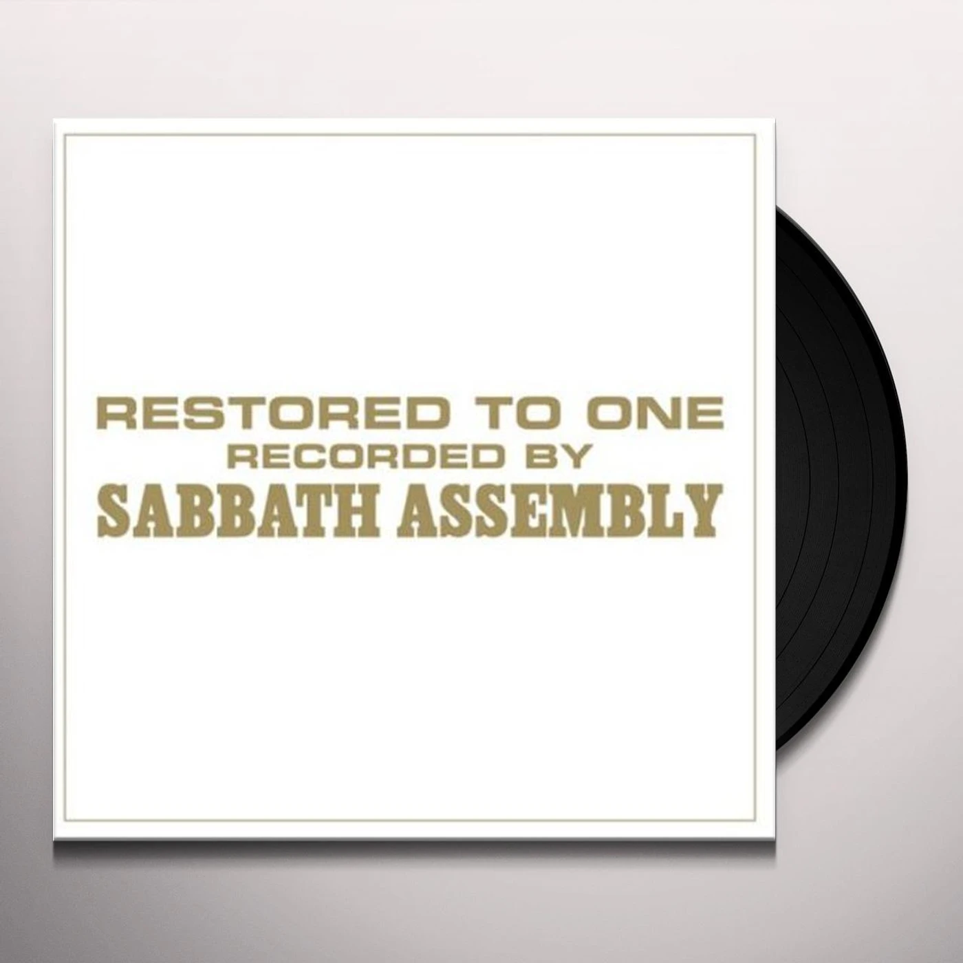 Sabbath Assembly RESTORED TO ONE Vinyl Record