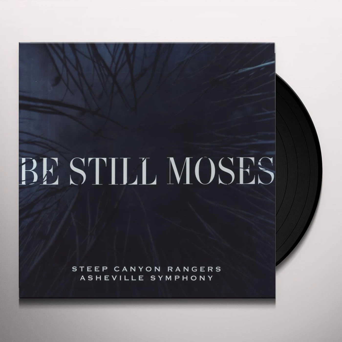 Steep Canyon Rangers & Asheville Symphony BE STILL MOSES (TRANSPARENT BLUE VINYL/DL CARD) Vinyl Record