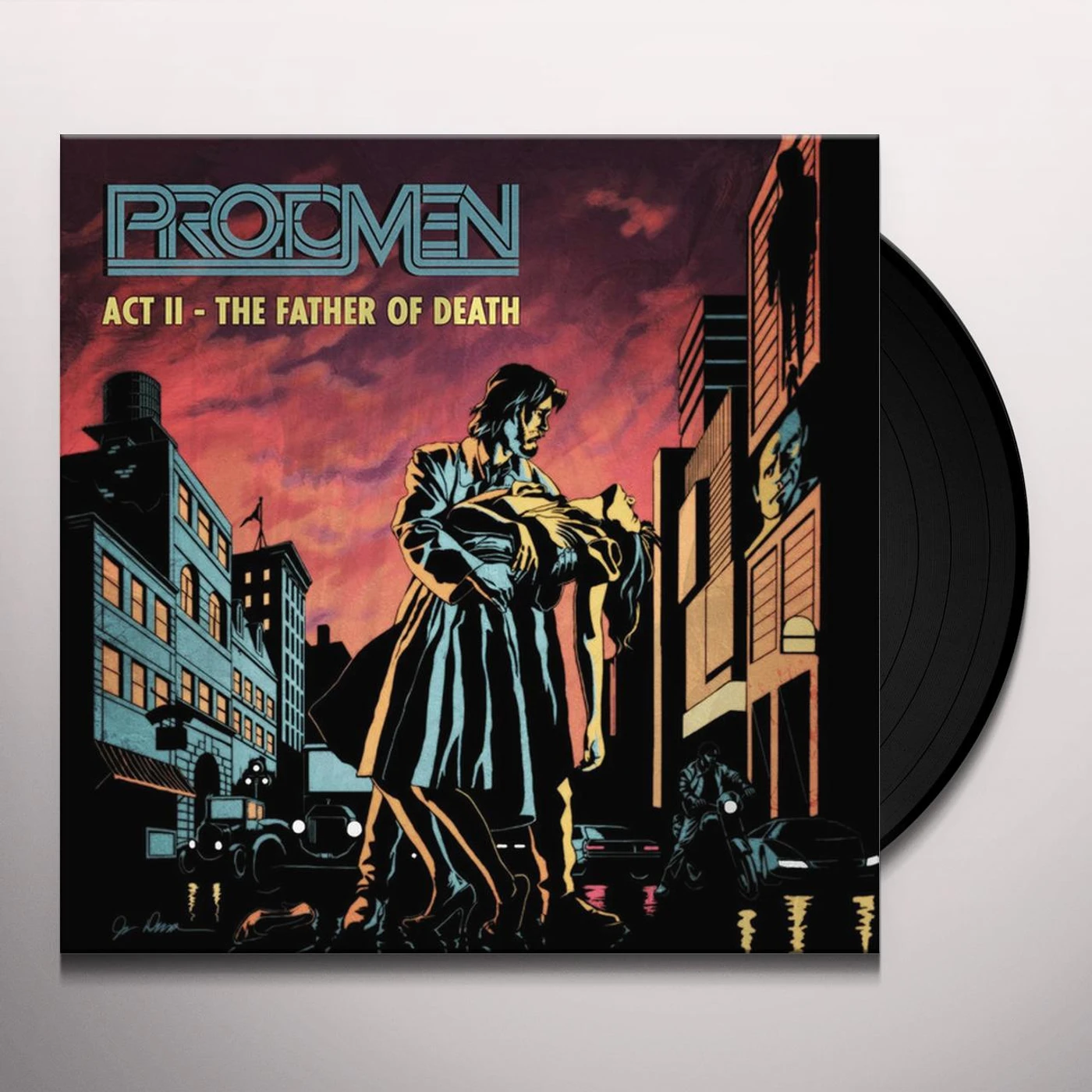The Protomen ACT II: THE FATHER OF DEATH (METALLIC SILVER) Vinyl Record