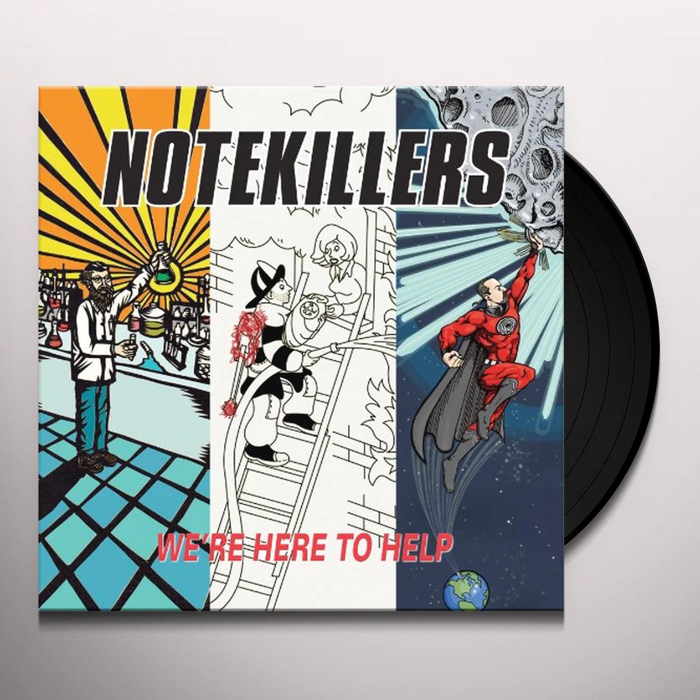 Notekillers WE'RE HERE TO HELP Vinyl Record