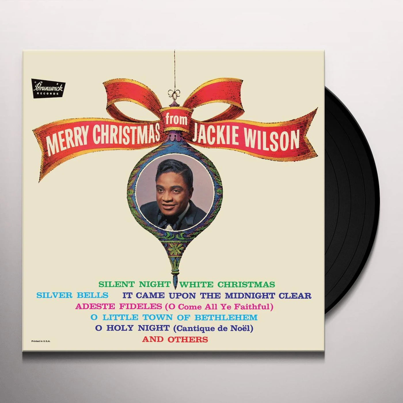 MERRY CHRISTMAS FROM JACKIE WILSON Vinyl Record