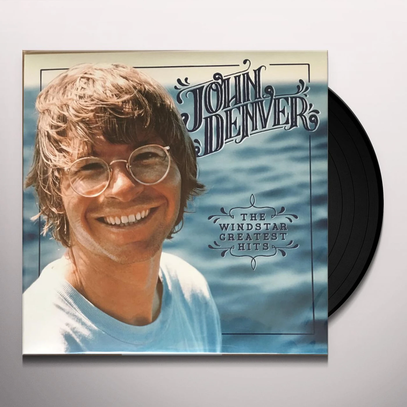 John Denver WINDSTAR GREATEST HITS (LP) Vinyl Record