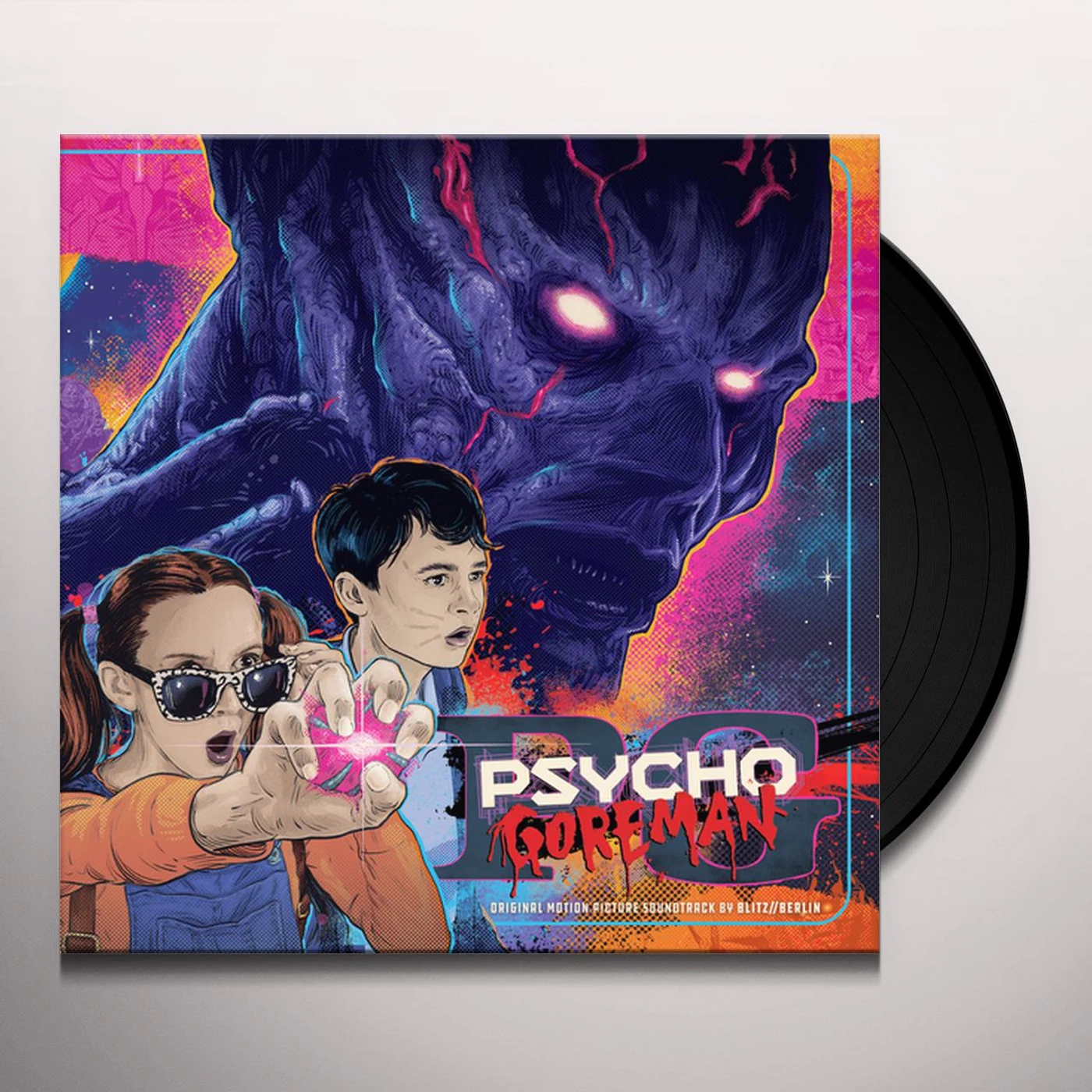 Blitz//Berlin PG: PSYCHO GOREMAN / Original Soundtrack (SPLATTER VINYL) Vinyl Record