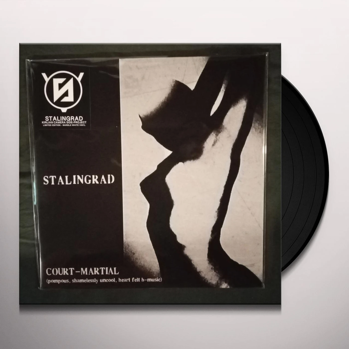 Stalingrad COURT MARTIAL (MARBLED WHITE) Vinyl Record