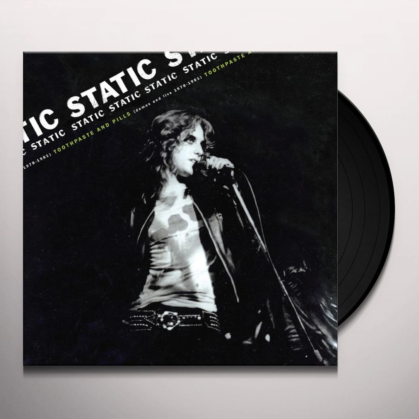 Static TOOTHPASTE AND PILLS: DEMOS & LIVE 1978-80 Vinyl Record