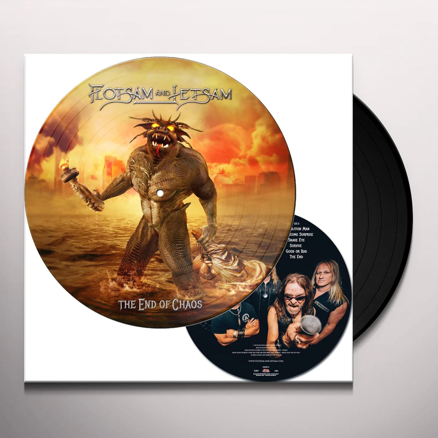 Flotsam & Jetsam The End of Chaos Vinyl Record