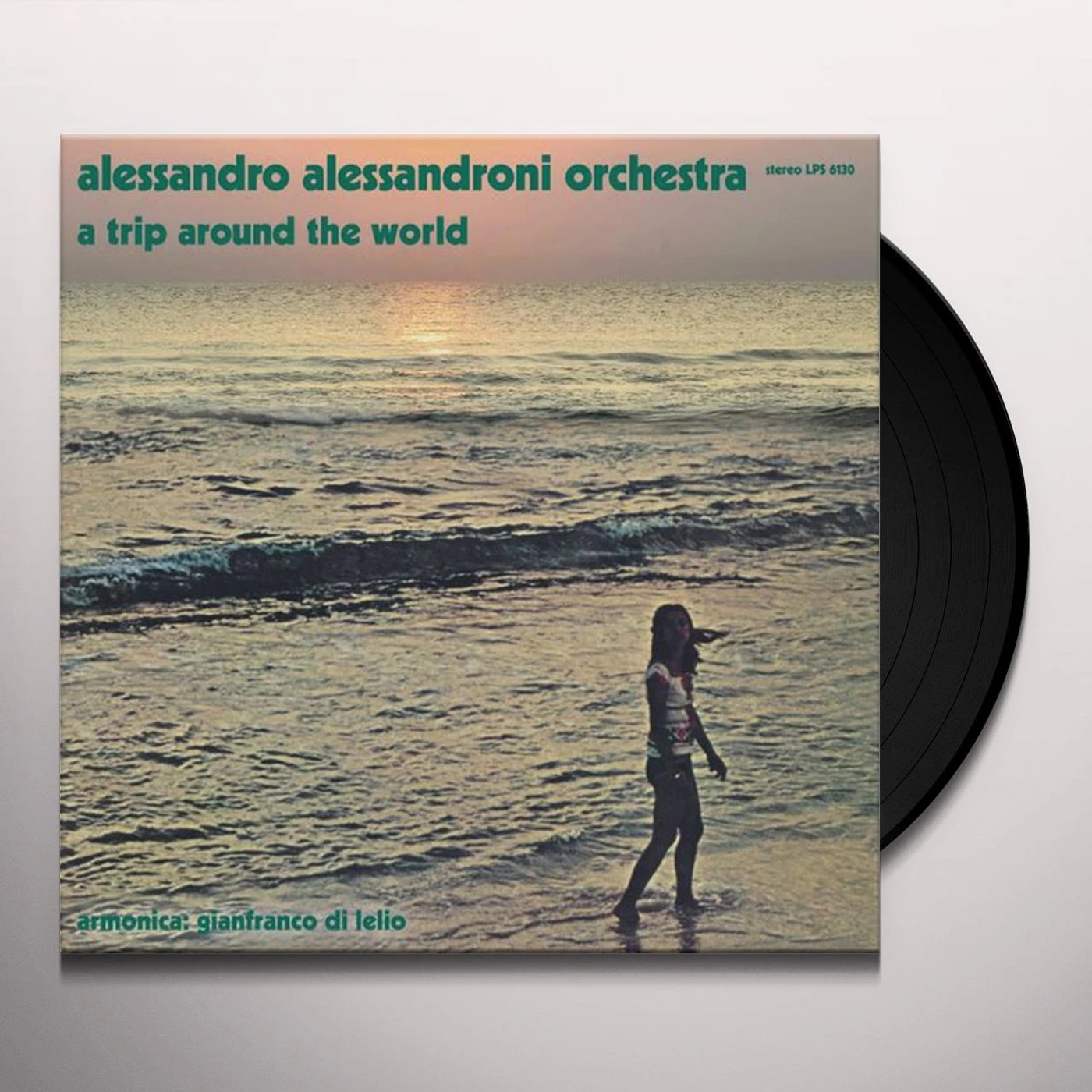 Alessandro Alessandroni TRIP AROUND THE WORLD / Original Soundtrack Vinyl Record