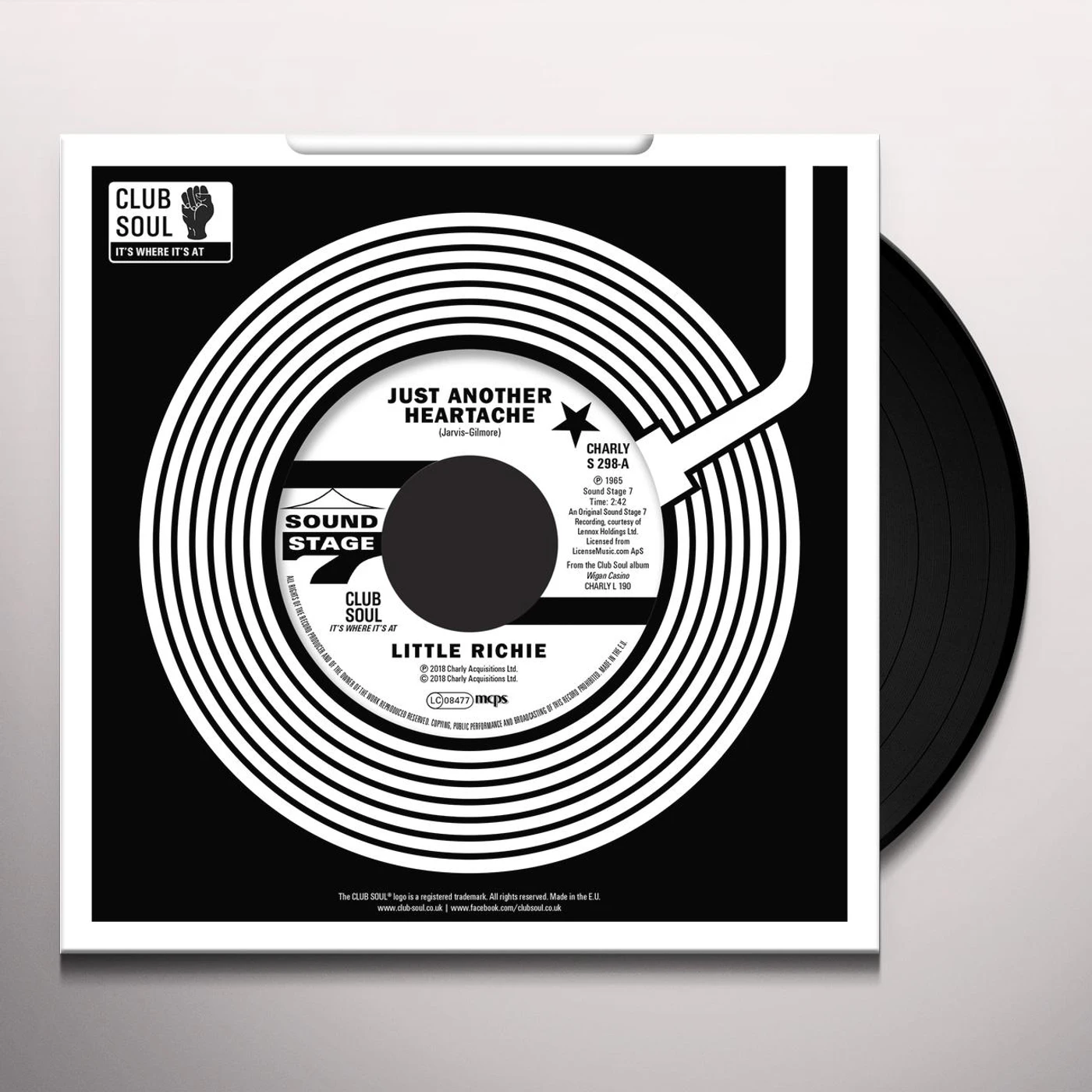 Little Richie Just Another Heartache Vinyl Record