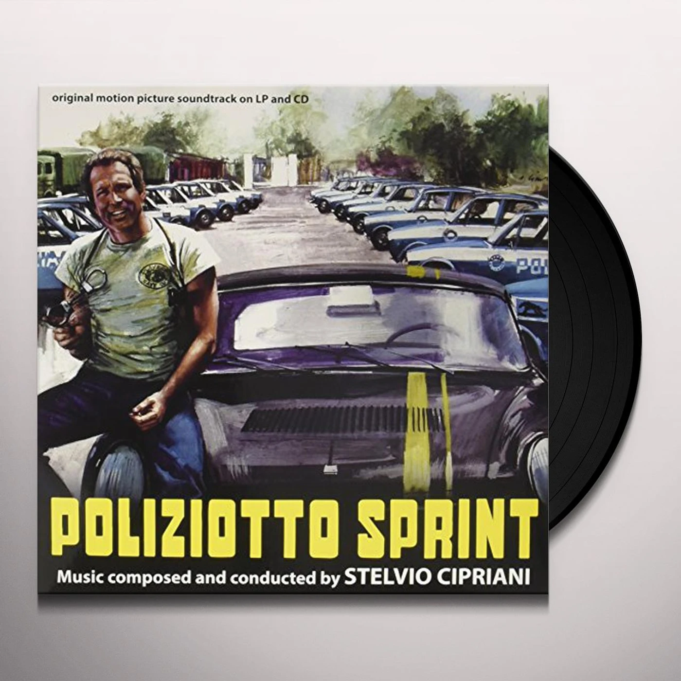 Stelvio Cipriani POLIZIOTTO SPRINT / O.S.T. Vinyl Record