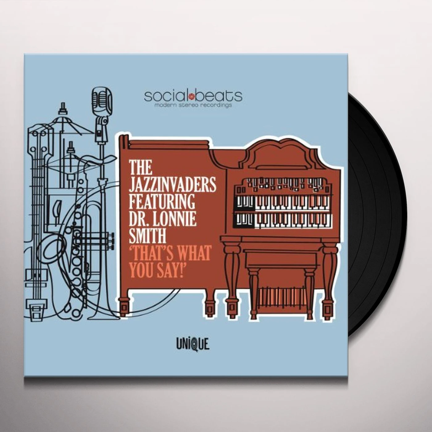 The Jazzinvaders THAT'S WHAT YOU SAY Vinyl Record