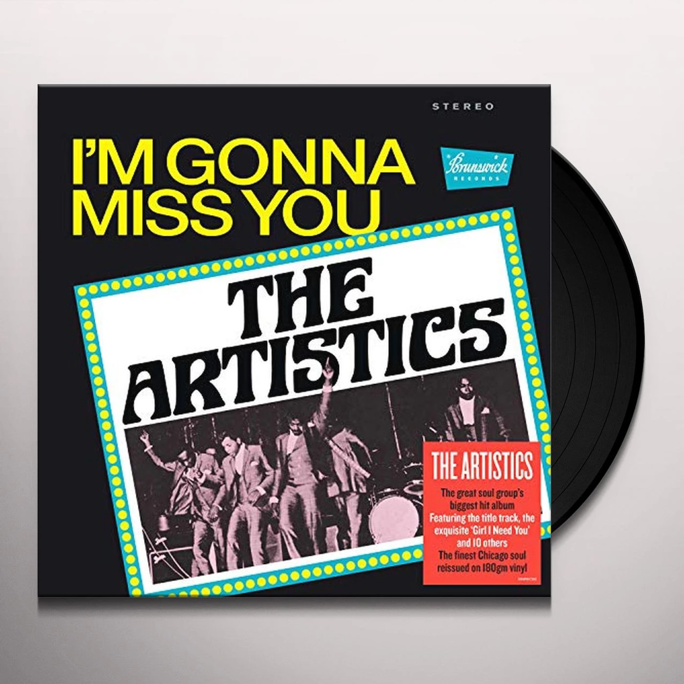 The Artistics I'm Gonna Miss You Vinyl Record