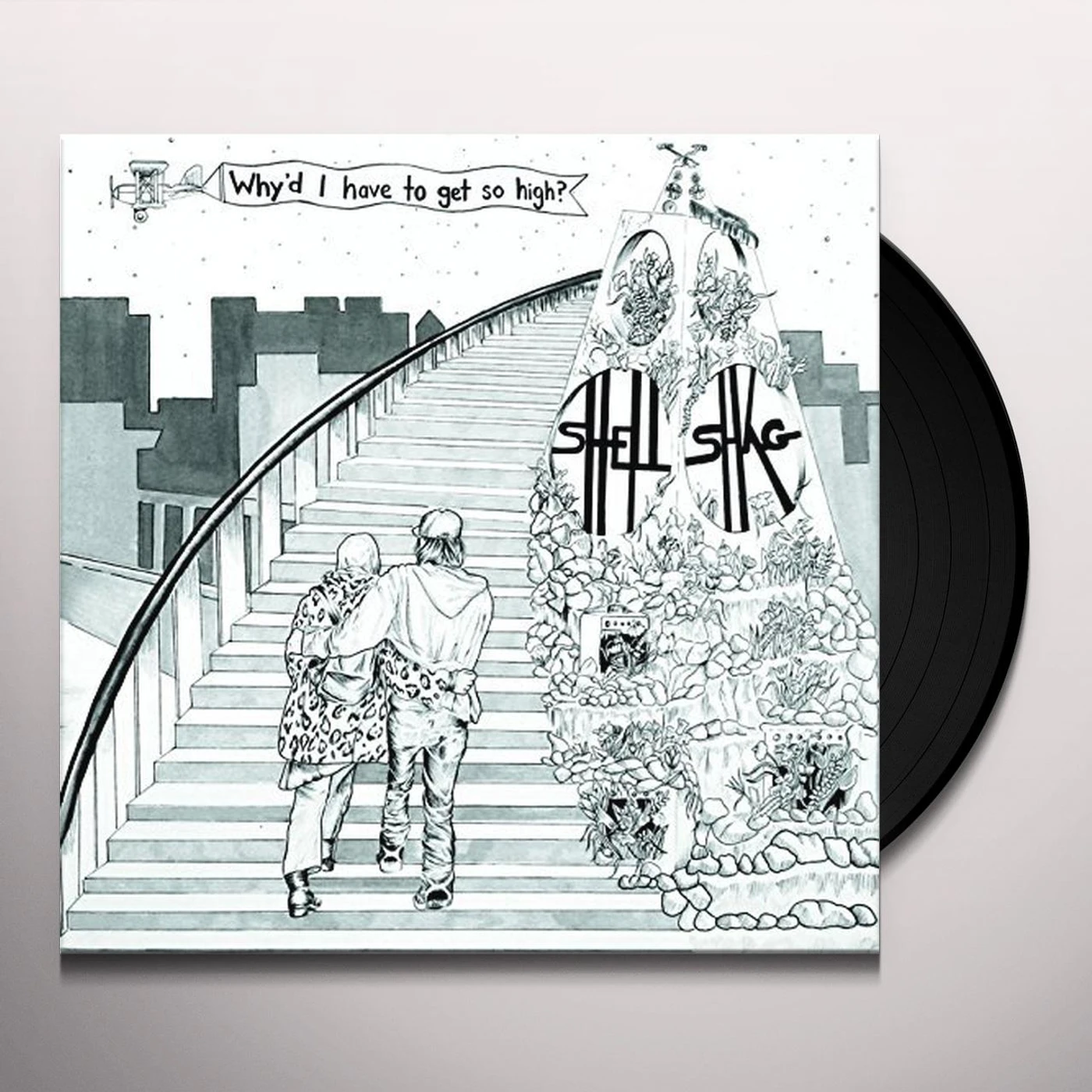 Shellshag WHY'D I HAVE TO GET SO HIGH Vinyl Record
