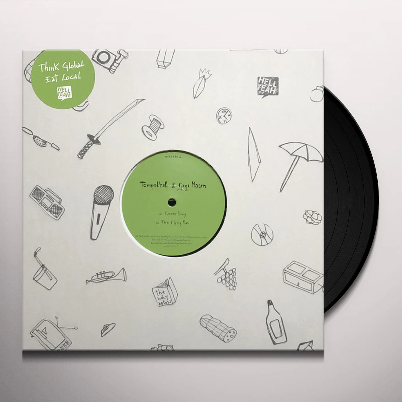 Tempelhof & Gigi Masin CORNER SONG Vinyl Record