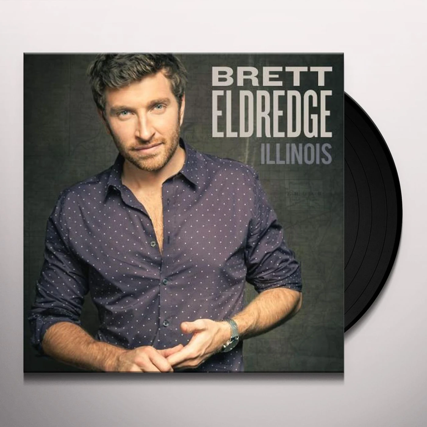 Brett Eldredge Illinois Vinyl Record