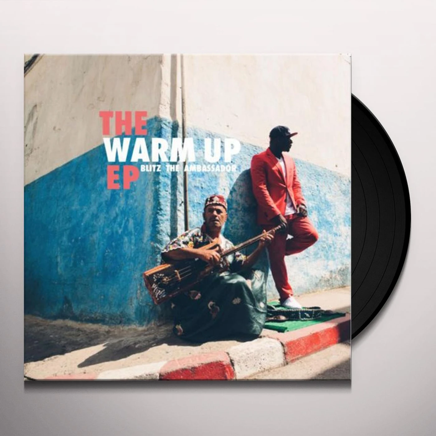 Blitz The Ambassador WARM UP Vinyl Record
