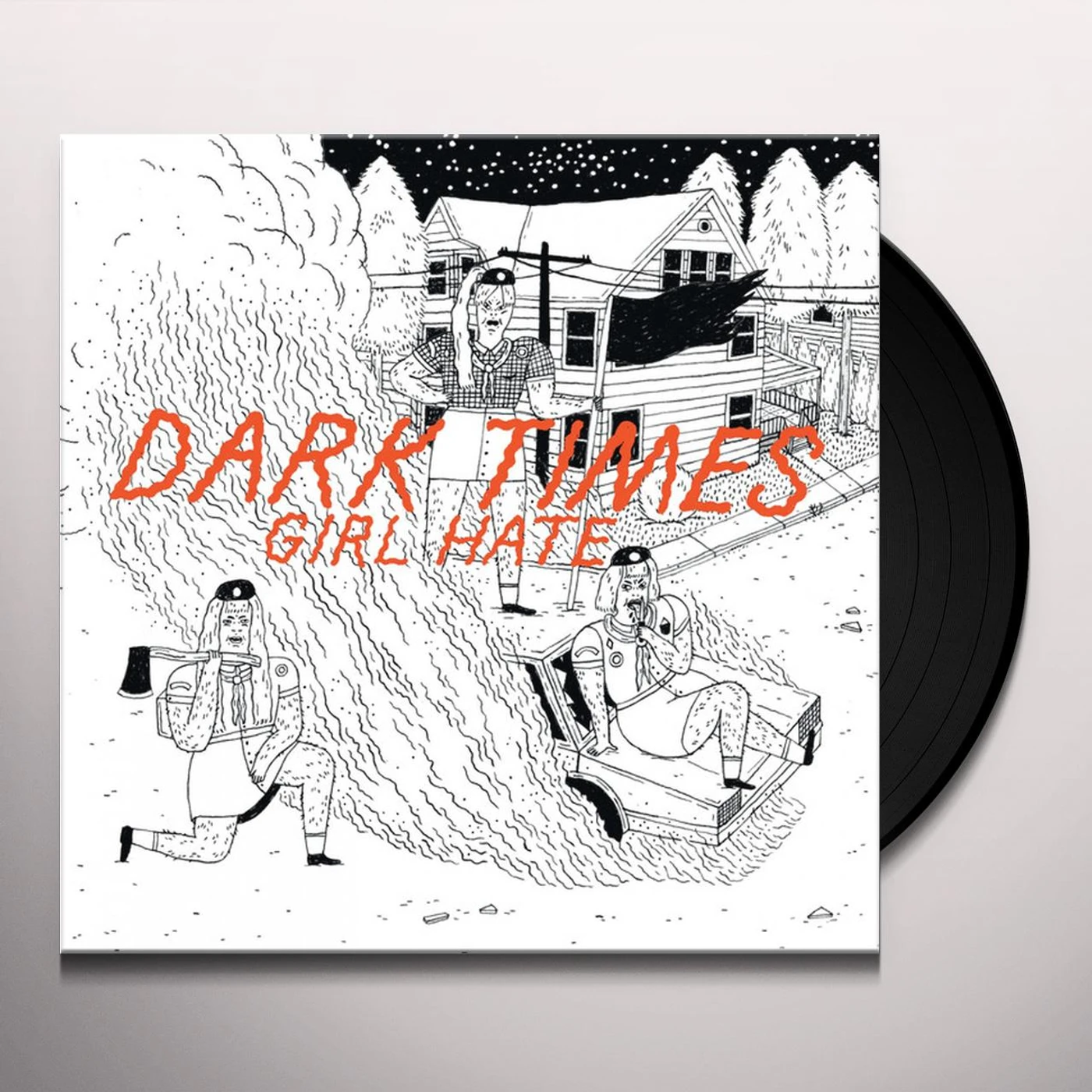 Dark Times GIRL HATE Vinyl Record