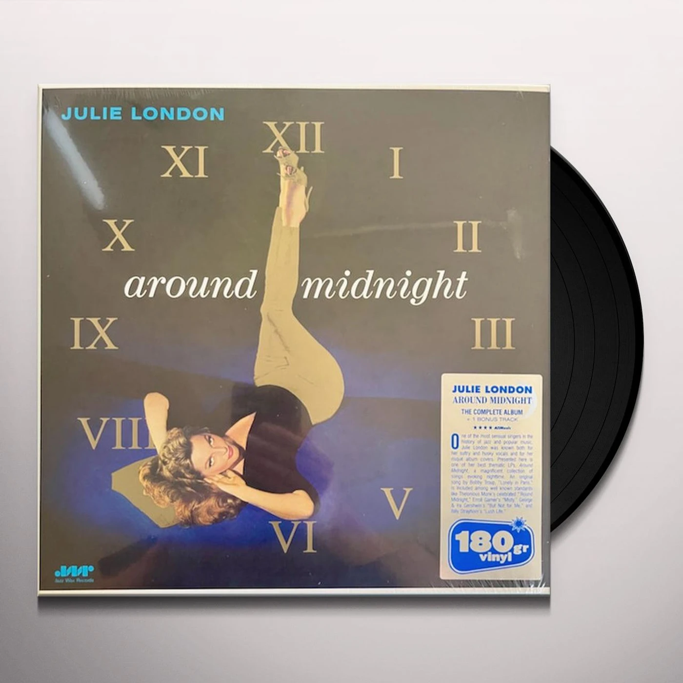 Julie London AROUND MIDNIGHT Vinyl Record