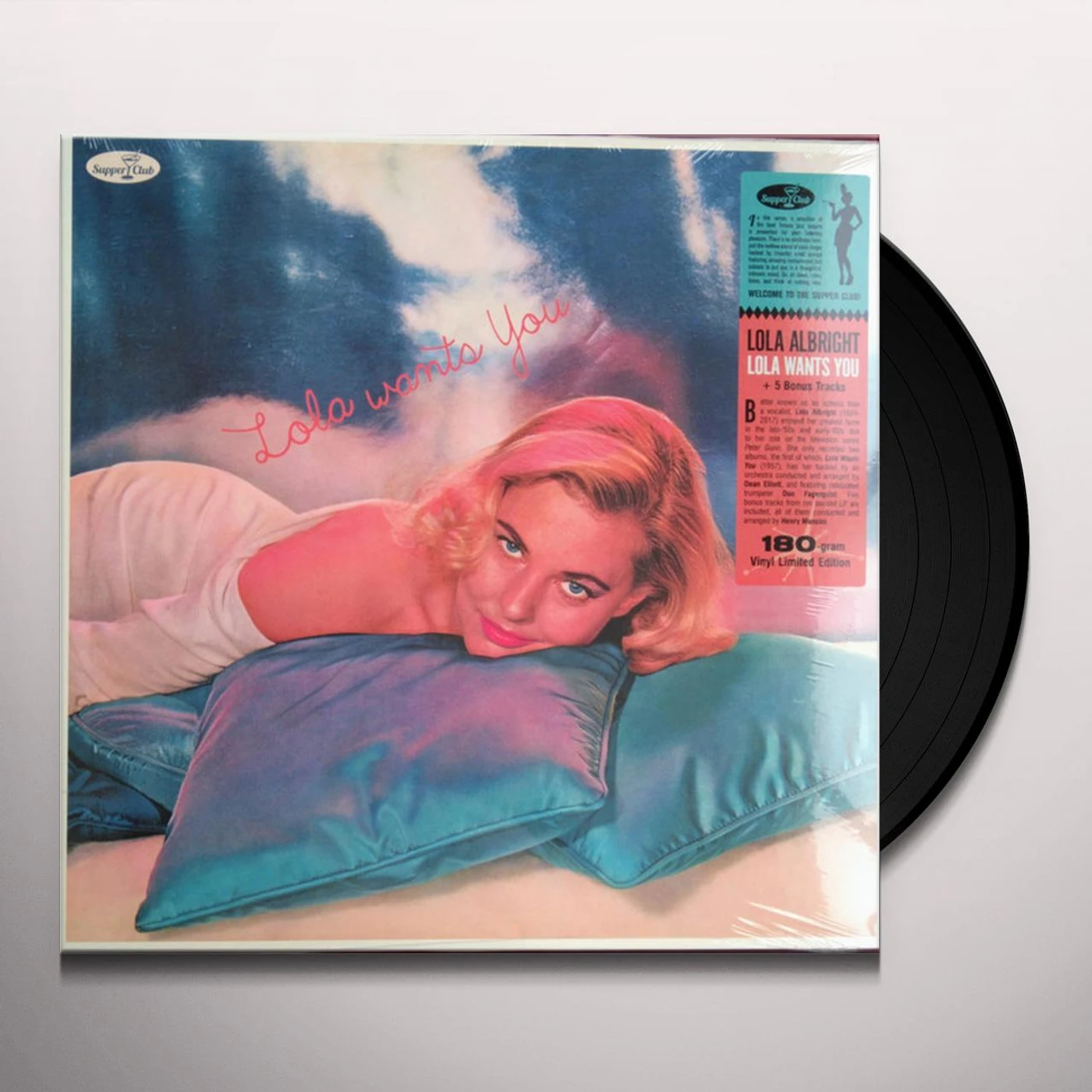 Lola Albright LOLA WANTS YOU Vinyl Record