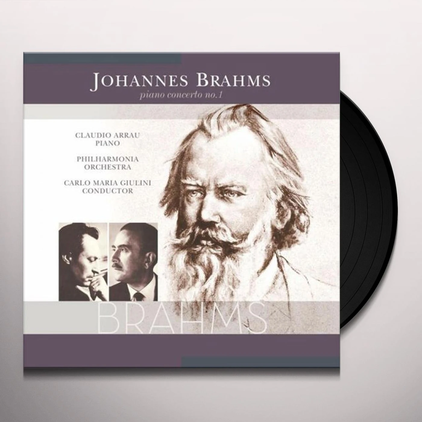 Johannes Brahms Piano Concerto No. 1 Vinyl Record