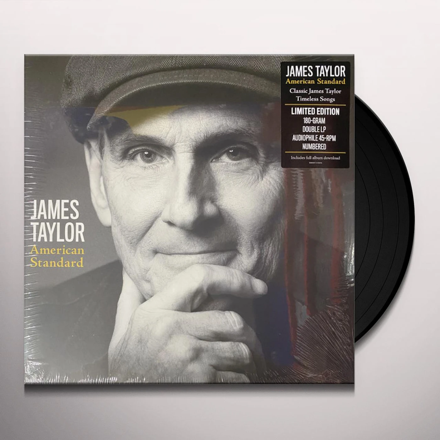 James Taylor AMERICAN STANDARD (2LP) Vinyl Record