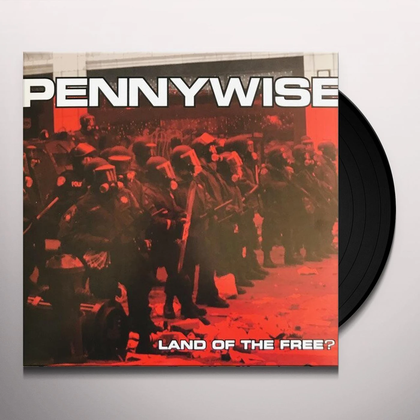 Pennywise LAND OF THE FREE? (ANNIVERSARY EDITION) (RED VINYL Vinyl Record