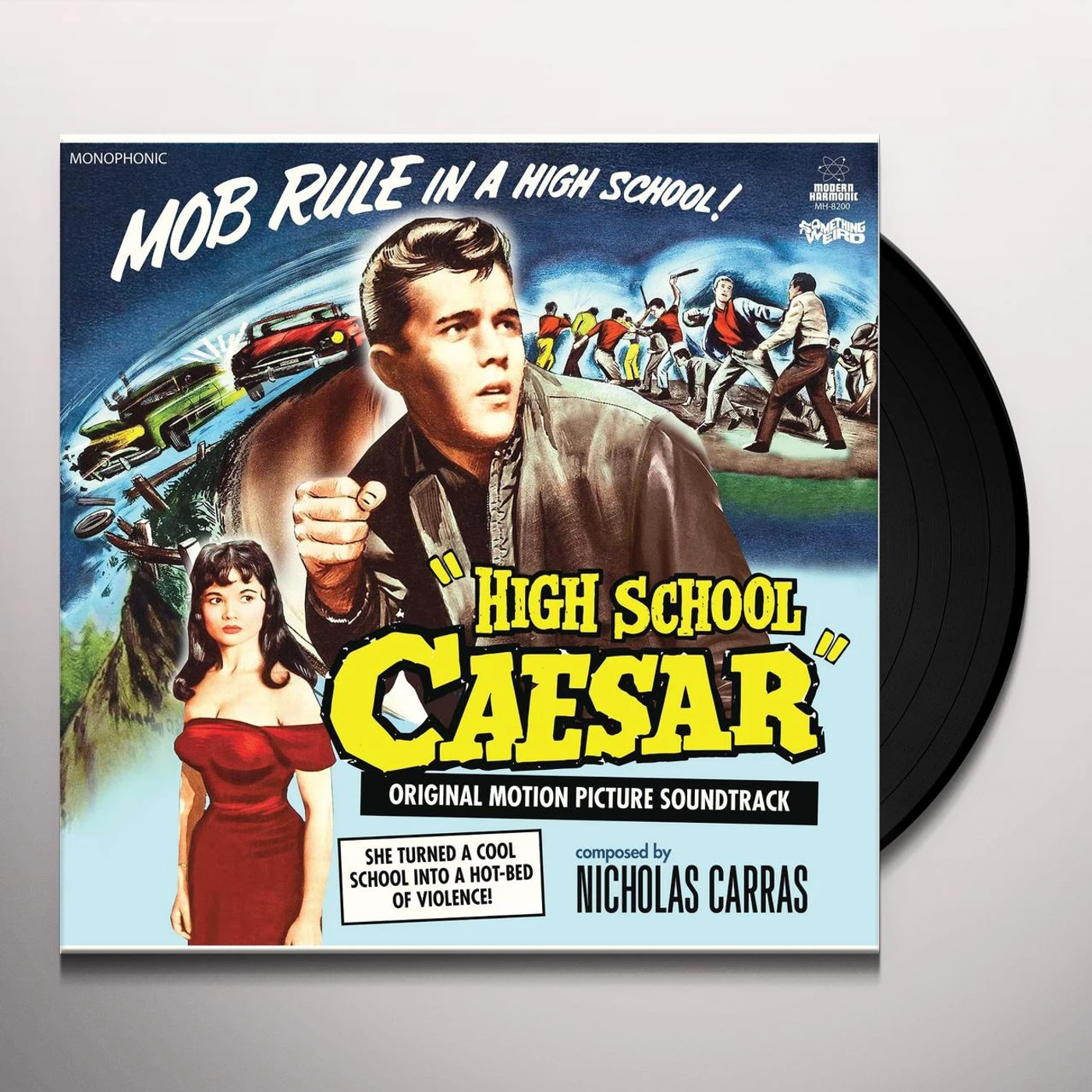 Nicholas Carras HIGH SCHOOL CAESAR - ORIGINAL MOTION PICTURE Vinyl Record