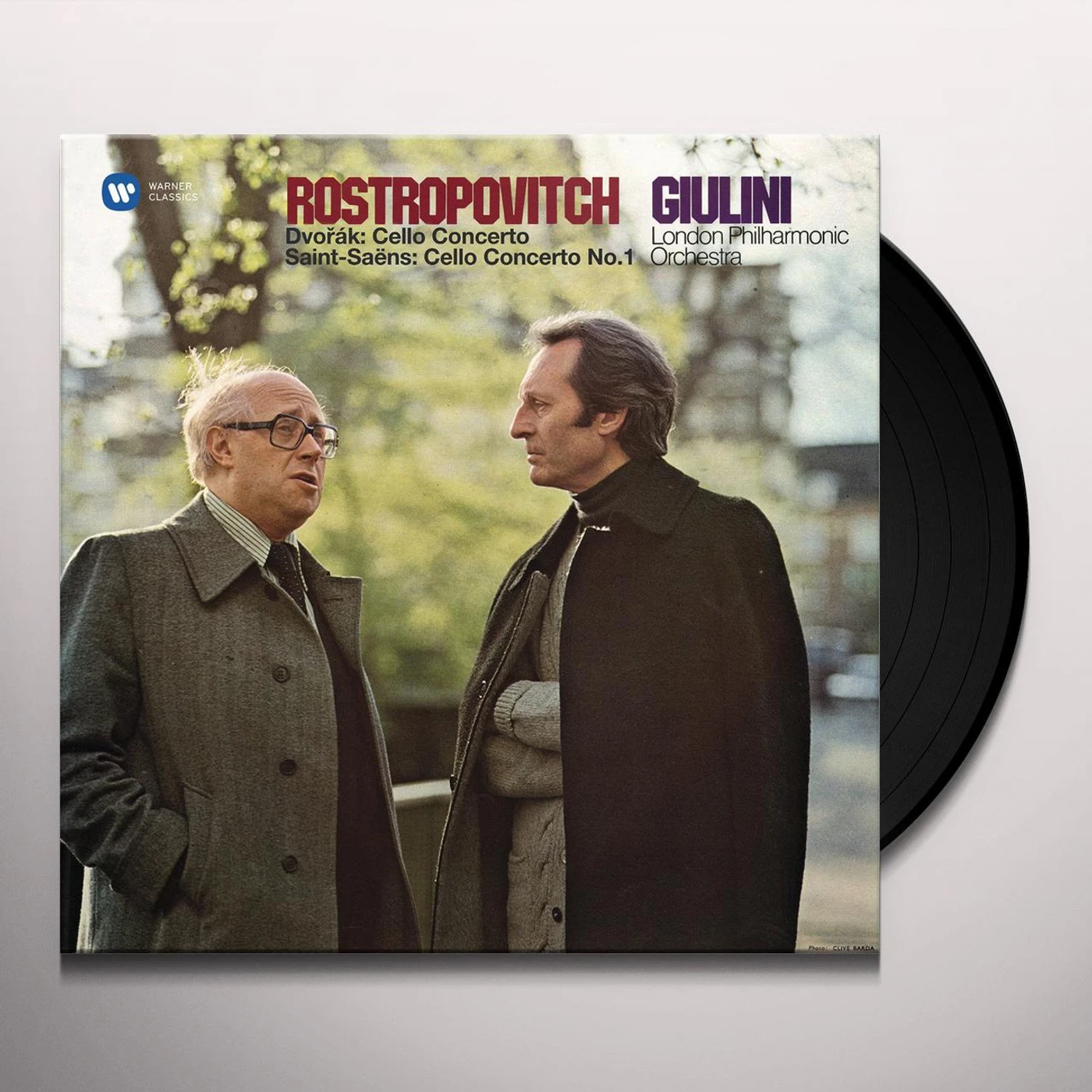 Dvorak CELLO CONCERTO & SAINT-SAENS / CELLO CONCERTO NO 1 Vinyl Record