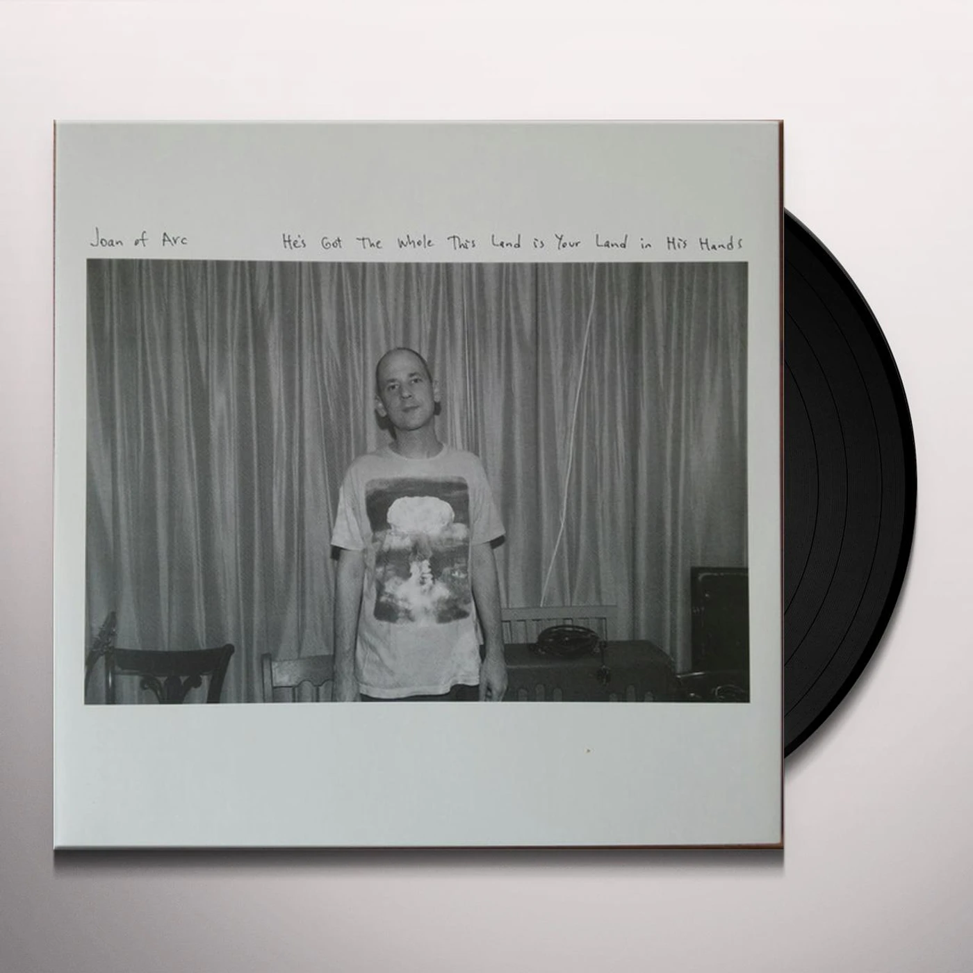 Joan Of Arc HE'S GOT THE WHOLE THIS LAND (PINK VINYL) Vinyl Record