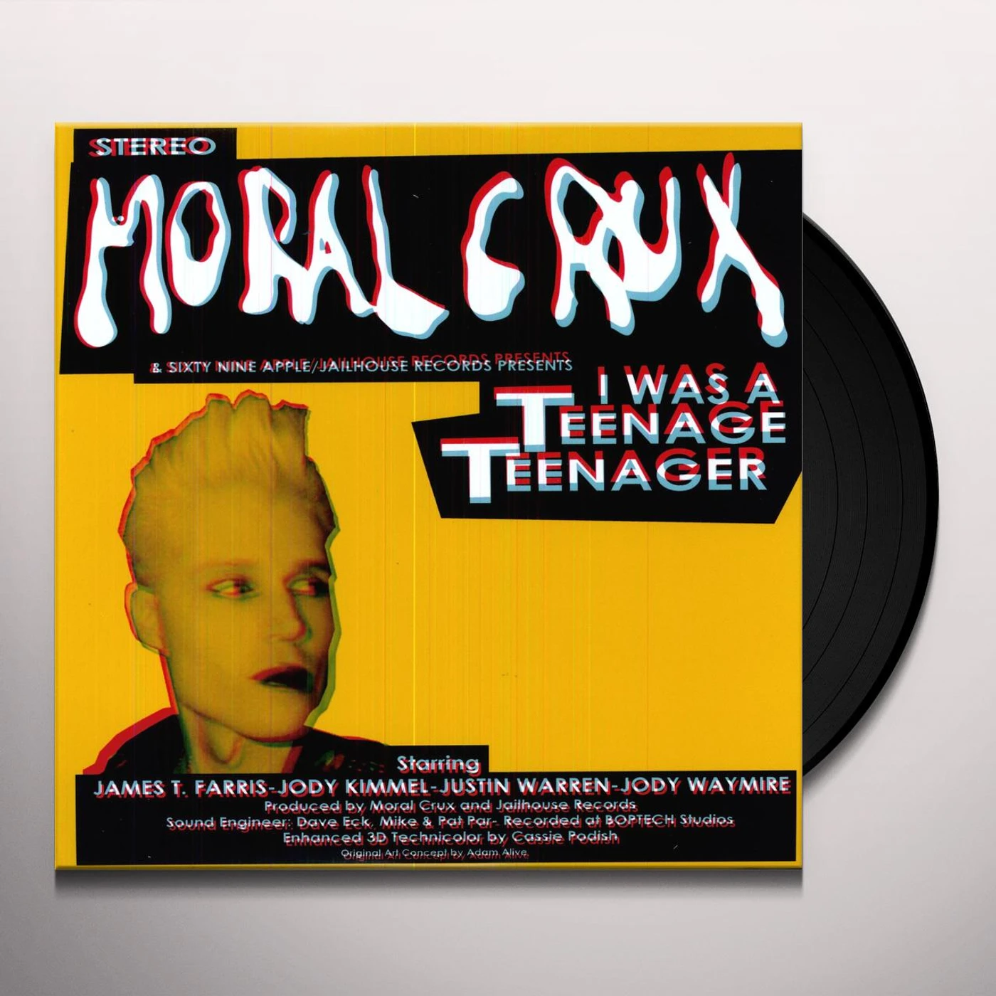 Moral Crux I Was A Teenage Teenager Vinyl Record