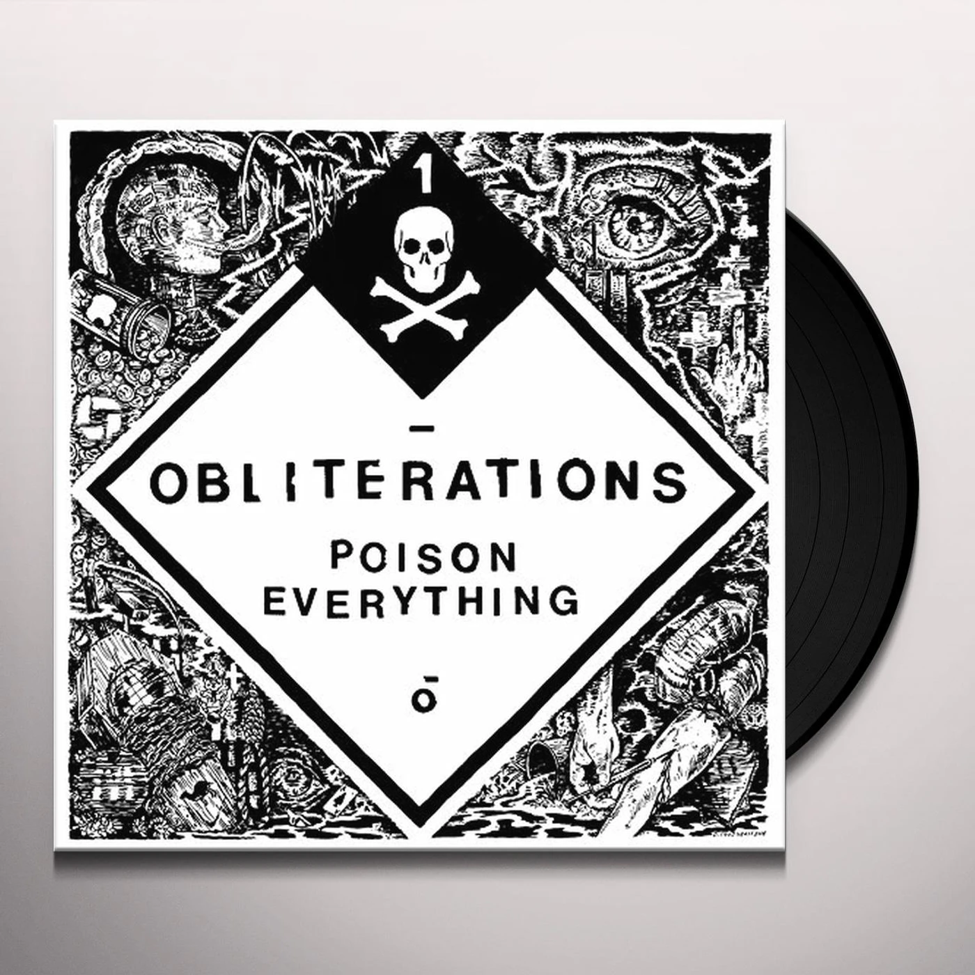 Obliterations POISON EVERYTHING Vinyl Record