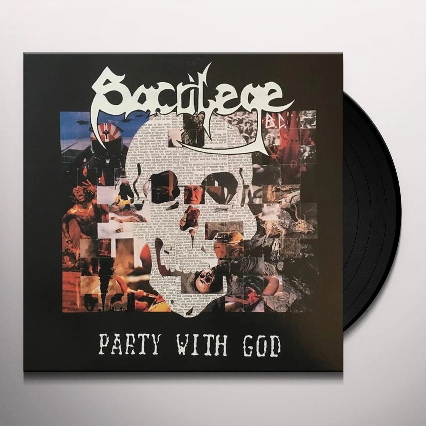 Sacrilege BC PARTY WITH GOD + 1985 DEMO Vinyl Record