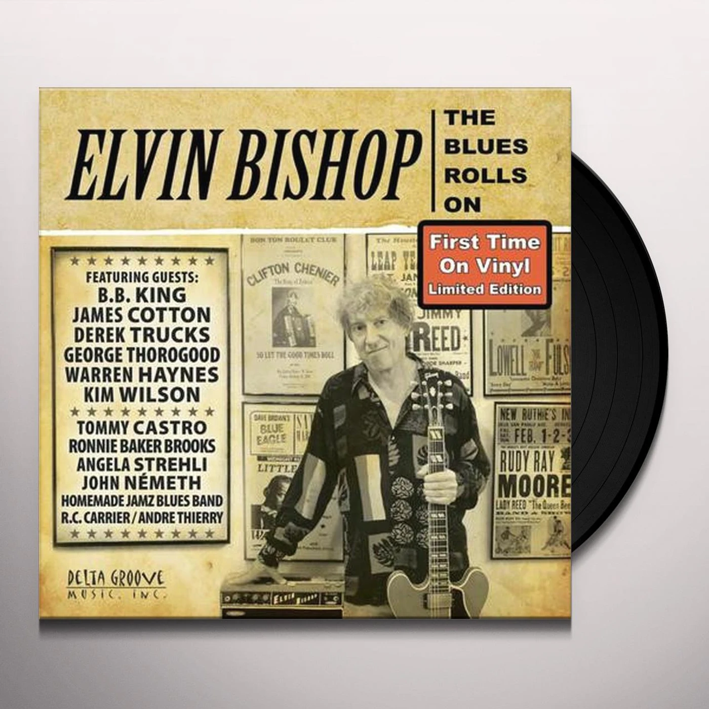 Elvin Bishop Blues Rolls On Vinyl Record