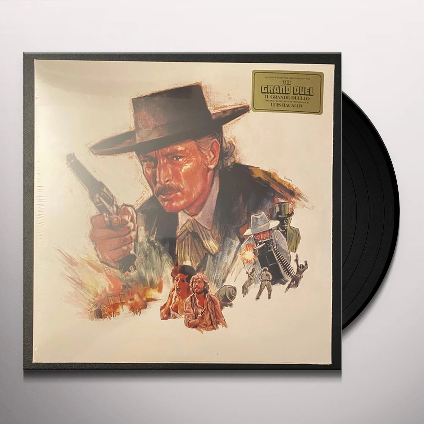 Luis Bacalov GRAND DUEL Original Soundtrack Vinyl Record