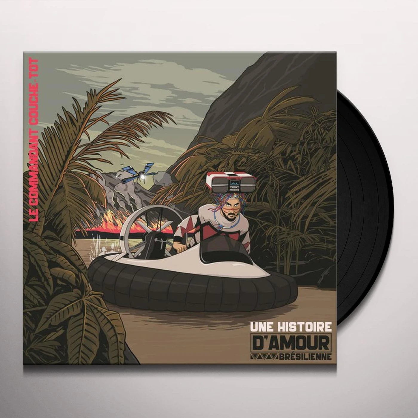 Le Commandant Couche-Tôt UNE HISTOIRE D'AMOUR BRESILIENNE Vinyl Record