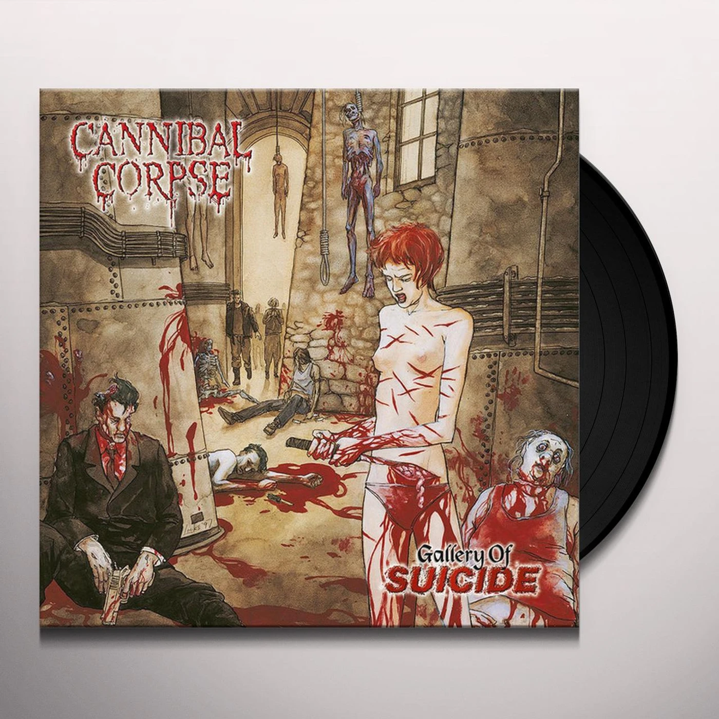 Cannibal Corpse GALLERY OF SUICIDE (180G/IMPORT) Vinyl Record