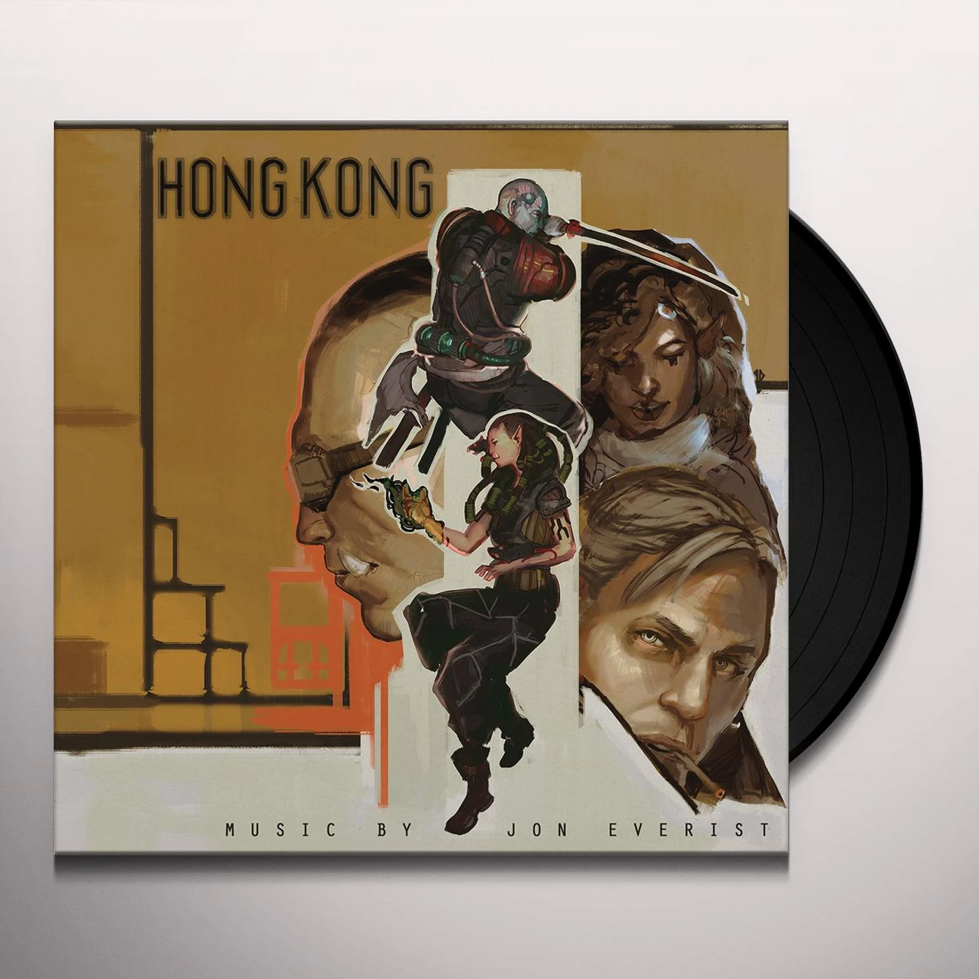 Jon Everist SHADOWRUN: HONG KONG Vinyl Record
