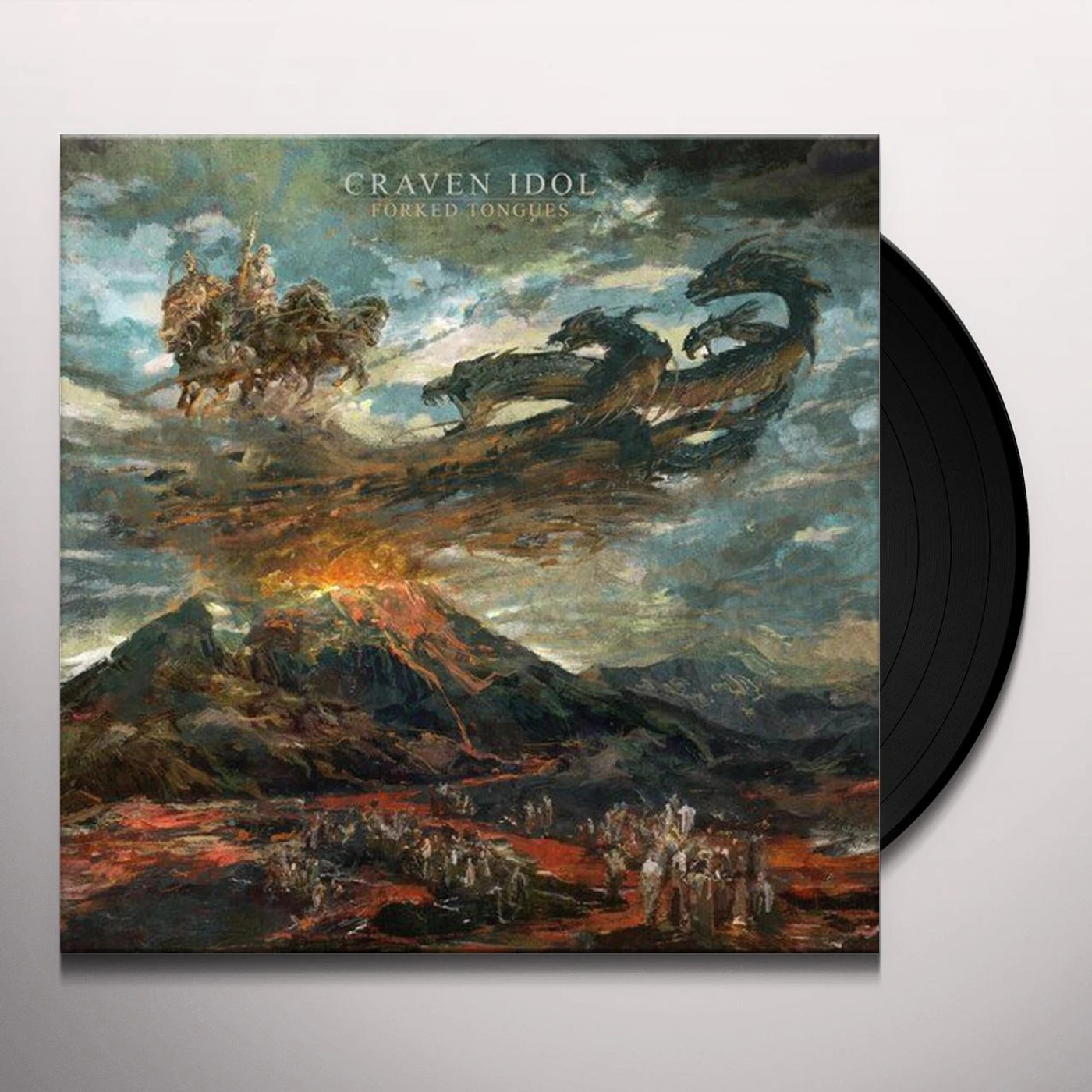 Craven Idol FORKED TONGUES Vinyl Record