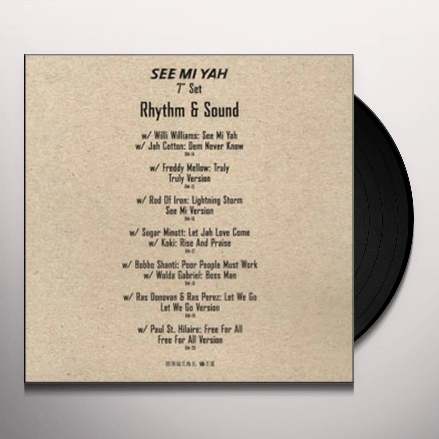 Rhythm & Sound SEE MI YA (BOX) Vinyl Record