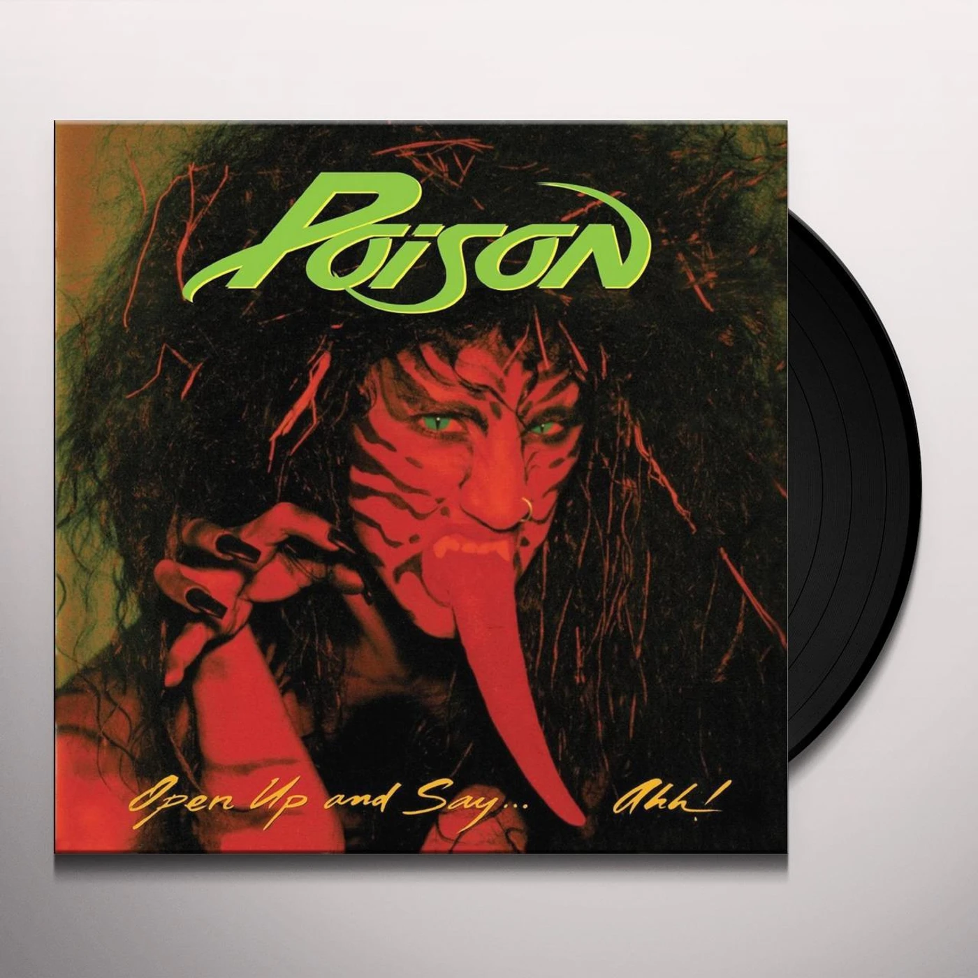 Poison OPEN UP & SAY AHH (180G/TRANSLUCENT GOLD VINYL/LIMITED EDITION/GATEFOLD COVER) Vinyl Record