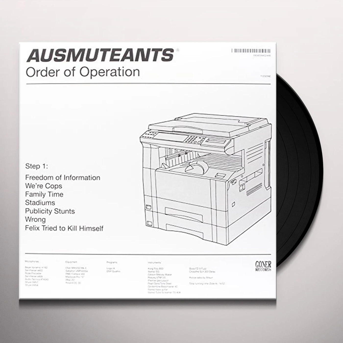Ausmuteants Order of Operation Vinyl Record