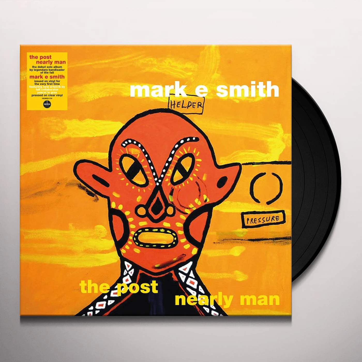 Mark E. Smith POST NEARLY MAN (140G/CLEAR VINYL) Vinyl Record