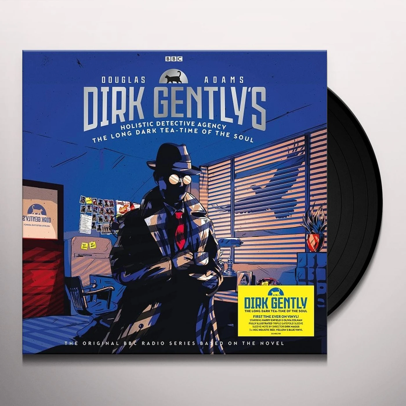 Douglas Adams DIRK GENTLY: THE LONG DARK TEA-TIME OF THE SOUL Vinyl Record