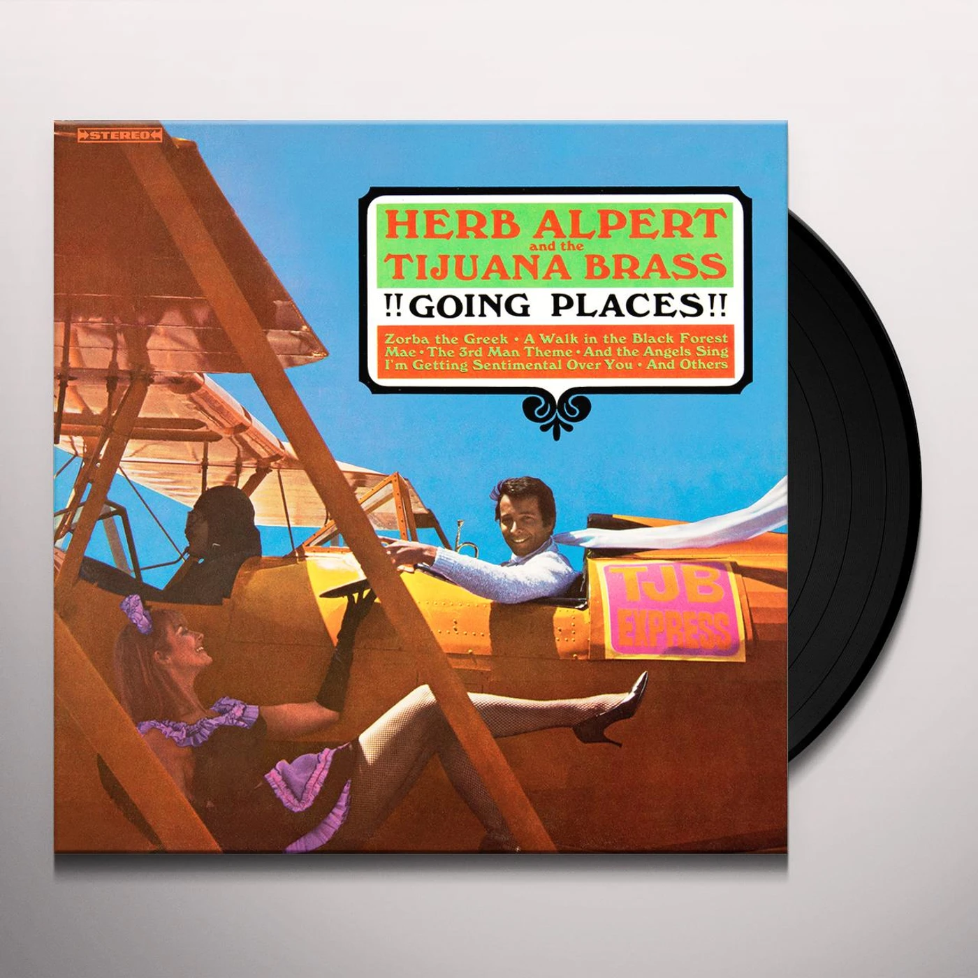 Herb Alpert & The Tijuana Brass GOING PLACES Vinyl Record