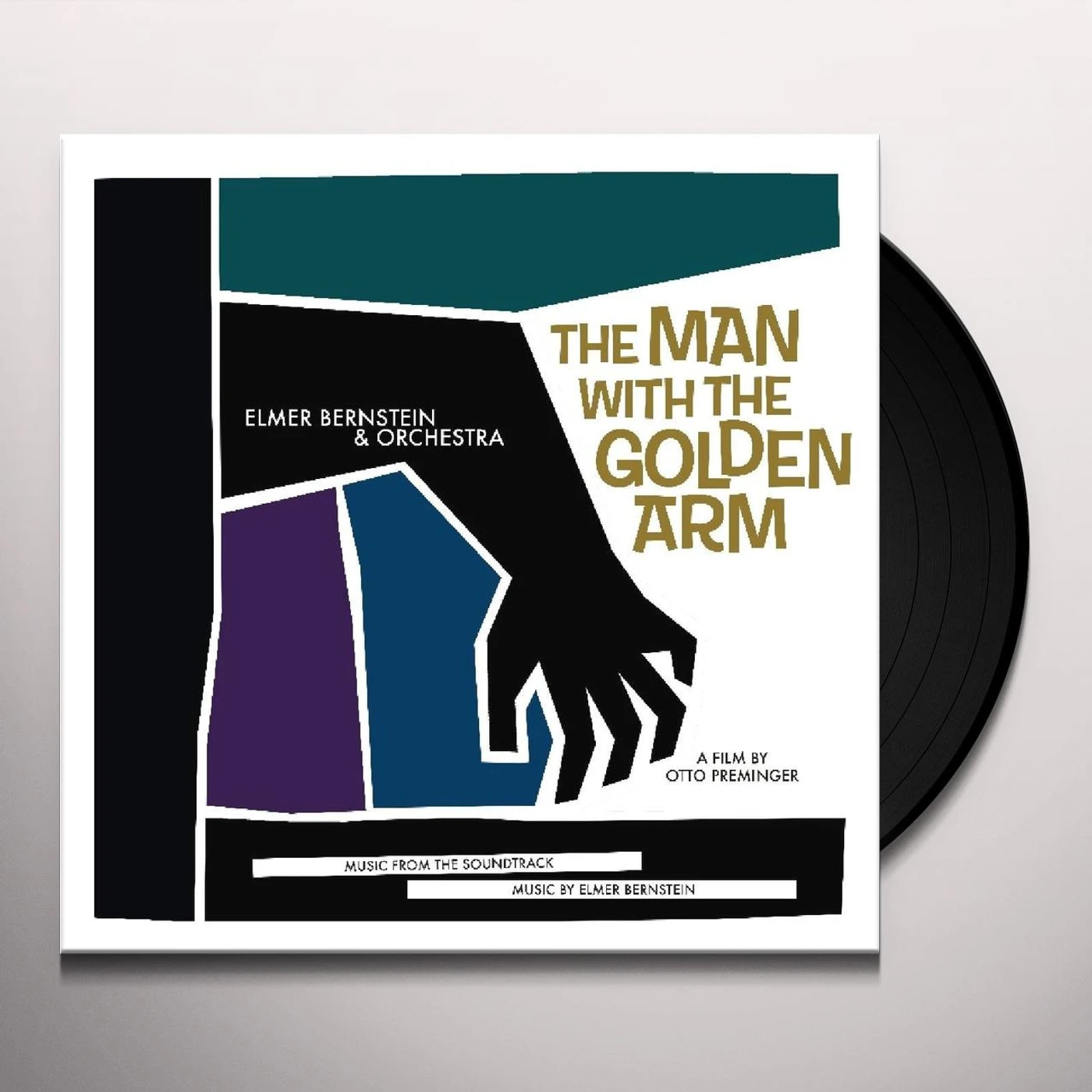 Elmer Bernstein MAN WITH THE GOLDEN ARM / Original Soundtrack Vinyl Record