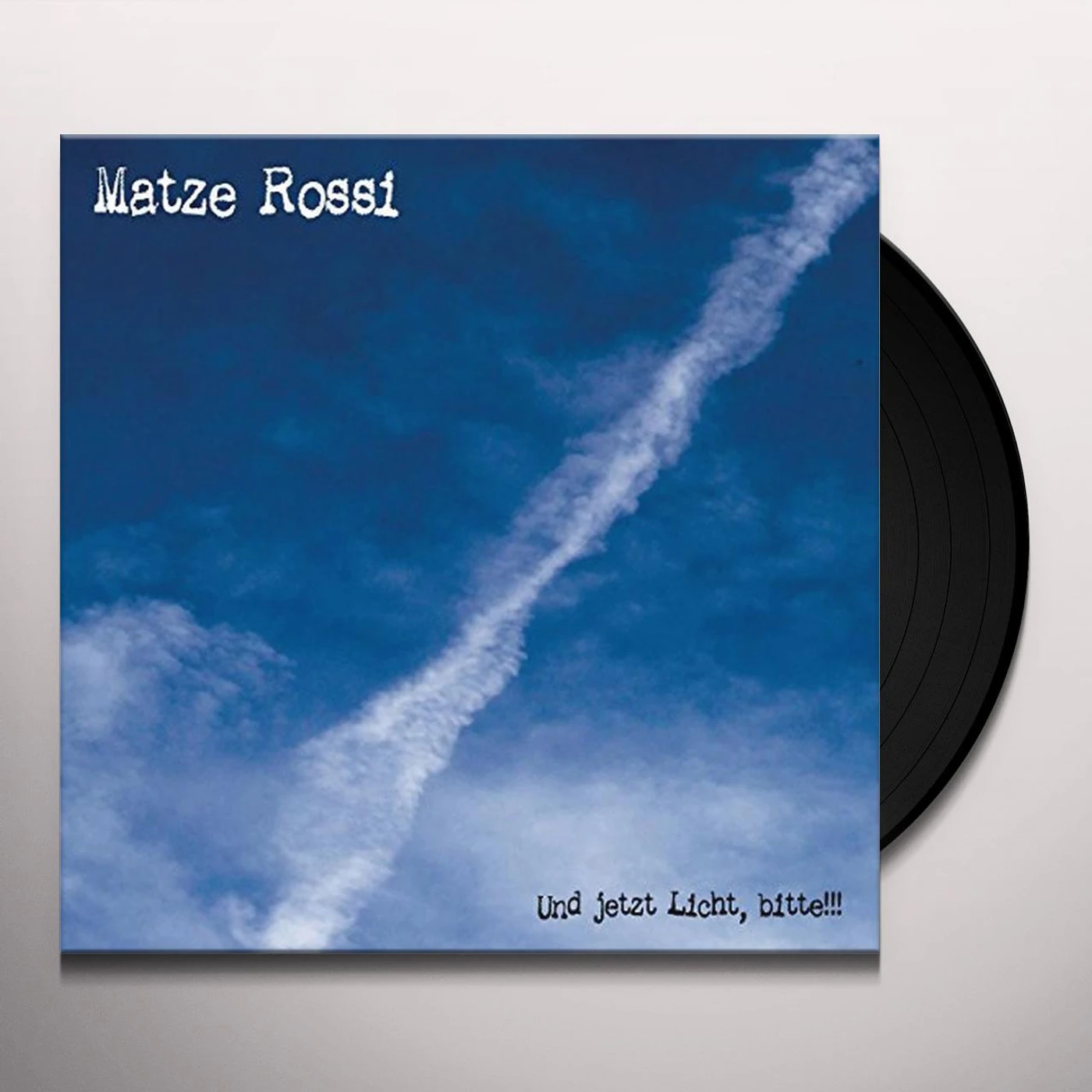 Matze Rossi UND JETZT LICHT BITTE Vinyl Record