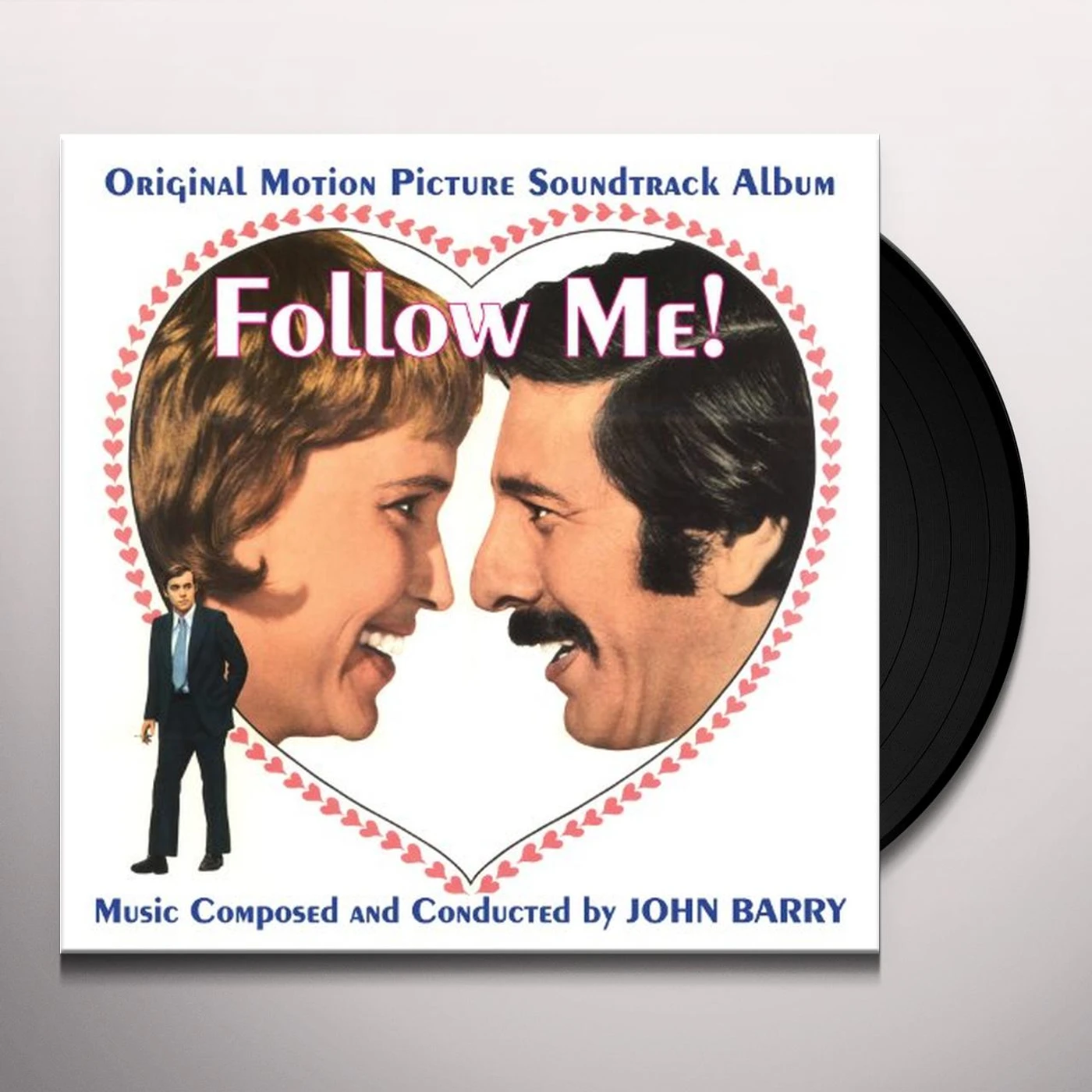 John Barry FOLLOW ME Vinyl Record
