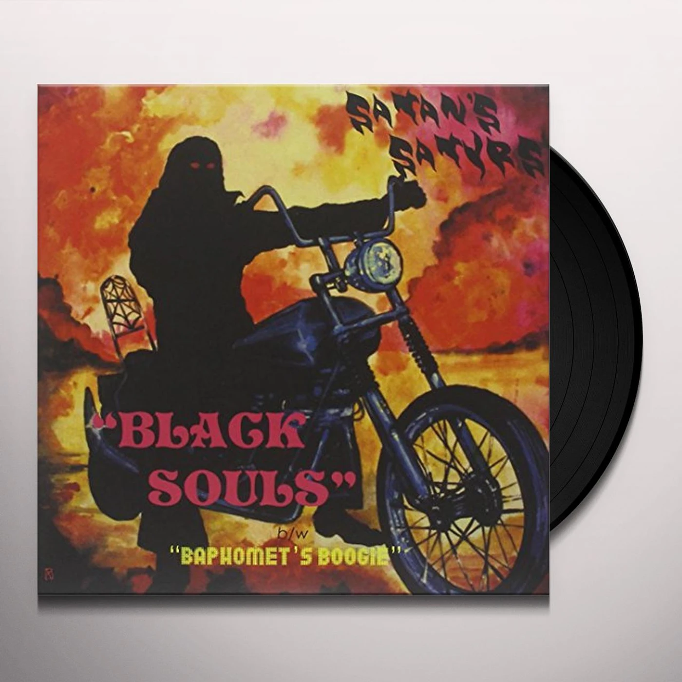 Satan's Satyrs Black Souls Vinyl Record