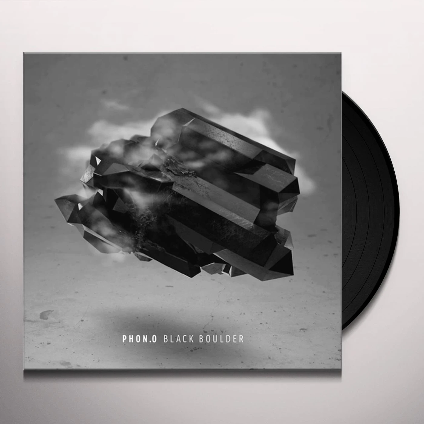 Phon.o Black Boulder Vinyl Record