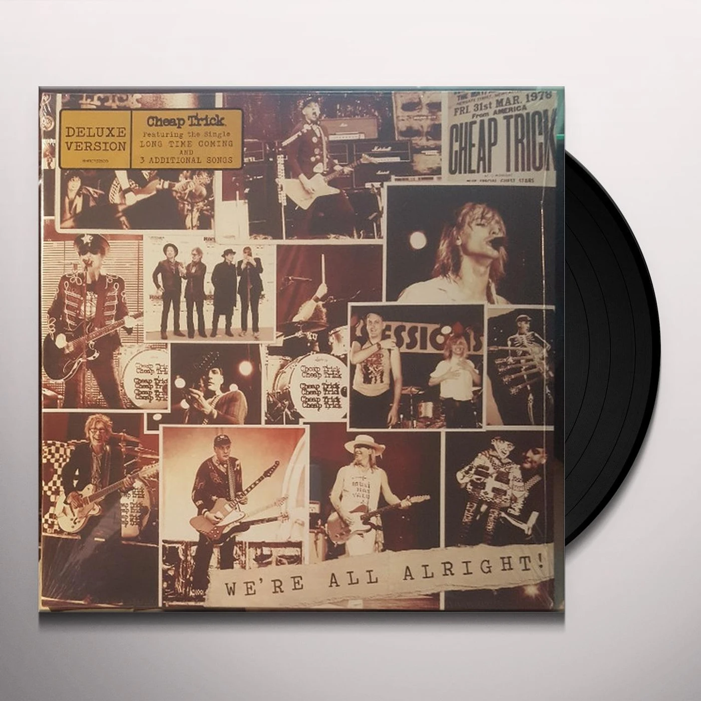 Cheap Trick WE'RE ALL ALRIGHT! (DELUXE EDITION) Vinyl Record