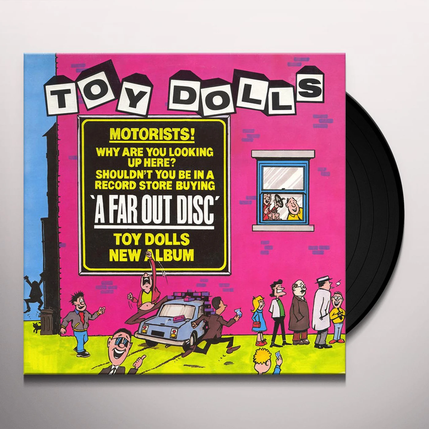The Toy Dolls A Far Out Disc Vinyl Record